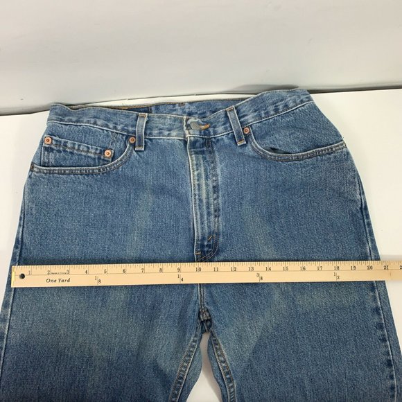Vtg Levis 505 Red Tab USA Jeans Men Sz 34x36 - Picture 10 of 10